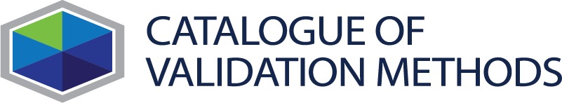 Logo Catalogue of Validation Methods